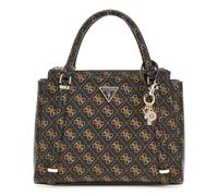 GUESS Eco Erica 2 Compartment Mini Tote Brown Logo