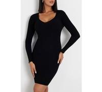 GUESS Eco Es Isabella Ls Dress Jet Black A996 Taille: XL | Robes Mini Outlet | Femme | Le Noir