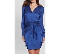 GUESS Eco Es Ls Alya Dress Surfing Blue Taille: XS | Robes Chemises Outlet | Femme | Bleu