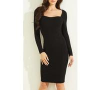 GUESS Eco Es Ls Sweethrt Margo Jet Black A996 Taille: M | Robes Outlet | Femme | Le Noir