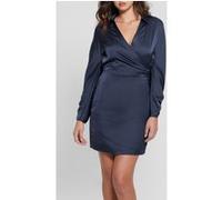 GUESS Eco Es Ls Tanya Dress Magician Blue Taille: XS | Robes Mini Outlet | Femme | Bleu