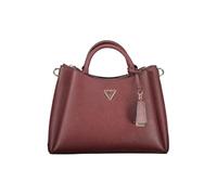 GUESS Eco Gloriana Girlfriend Satchel Burgundy