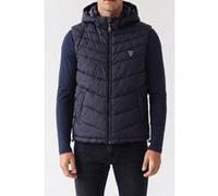 GUESS Eco Light Puffa Vest Smart Blue Taille: L | Vestes sans manches Outlet | Homme | Bleu
