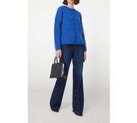 GUESS Eco Ls Cn Sylvie Pointel Surfing Blue Taille: L | Pulls en Maille Outlet | Femme | Bleu