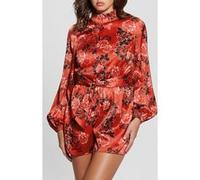 GUESS Eco Ls Jessica Mock Nk Romper Call Me Cherry Print Taille: S | Playsuits Outlet | Femme