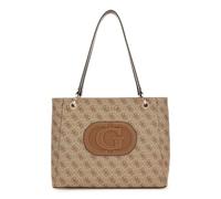 GUESS Eco Mietta Noel Tote Latte Logo/Brown