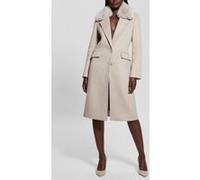 GUESS Eco Nancy Fit Coat Faux Cemento Multi Taille: L | Manteaux en fausse fourrure Outlet | Femme