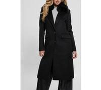 GUESS Eco Nancy Fit Coat Faux Jet Black A996 Taille: XXL | Manteaux en fausse fourrure Outlet | Femme | Le Noir