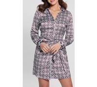 GUESS Eco New Ls Alya Printed New G Logo Light-b P Taille: XL | Robes Chemises Outlet | Femme