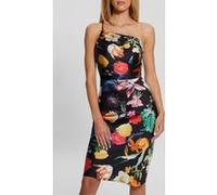 GUESS Eco One Shoulder Cindy D Garden Glow Print Taille: 2 | Robes Outlet | Femme