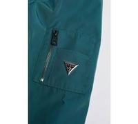 GUESS Eco Satin Bomber True Teal Taille: L | Blousons d'aviateurs Outlet | Homme | Cyan