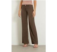 GUESS Eco Sexy Palazzo General Brown Taille: W24L34 | Pantalons larges Outlet | Femme | Marron