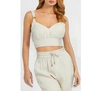GUESS Eco Sl Emma Cropped Top Cemento Multi Taille: XS | Tanktops Outlet | Femme
