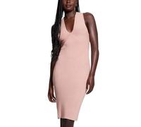 GUESS Eco Sleeveless Rib Carista Midi Sweater Dress Robe, Rose satiné, L Femmes