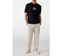 GUESS Eco Ss Cn Patch At Back Jet Black A996 Taille: XS | T-shirts avec imprimés Outlet | Homme | Le Noir