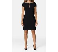 GUESS Eco Ss Elis Logo Letter Jet Black A996 Taille: XS | Robes Mini Outlet | Femme | Le Noir