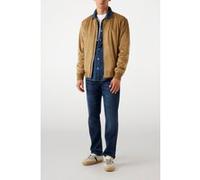 GUESS Eco Suede Bomber Khaki River Taille: L | Blousons d'aviateurs Outlet | Homme | Marron