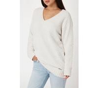 GUESS Eco Talia Ls Vn Maxi Pul Muted Stone Taille: M | Pulls en Maille Outlet | Femme