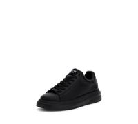 Guess Elba - Sneakers Homme Noires en Cuir Casual Basses