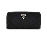 Guess - Élégant grand portefeuille zippé - Femme - Accessoires - Noir - Taille: ONE Size