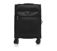 Guess - Élégant trolley à 4 roues avec poches - Femme - Valises - Noir - Taille: ONE Size