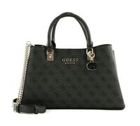 GUESS Eliette Logo Girlfriend Satchel Coal Logo [253996] - sac à épaule sacoche