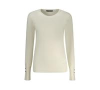Guess - Elinor Pulls à col rond - Femme - Pulls - Blanc - Taille: 38 FR