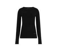 Guess Elinor RN Ls SWTR Pull, Noir, XL Femme