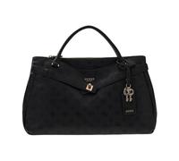 Guess - Ella Logo Large Girlfriend Satchel - Femme - Sacs - Noir - Taille: ONE Size