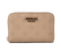 GUESS Porte-Monnaie Ella Logo SLG Zip Around Beige Logo Taupe