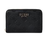 GUESS Porte-Monnaie Ella Logo SLG Zip Around Black Logo Noir