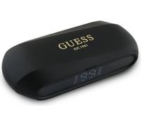 Guess Elongated Metallic Printed Logo - TWS Écouteurs Bluetooth + étui de chargement (noir)
