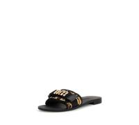 GUESS Elyze5 Slide Slide pour femme, Black Natural, 37 EU