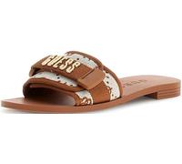 GUESS Elyze5 Slide Slide pour femme, cognac, 38 EU