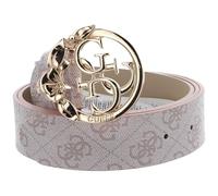 GUESS Emera Logo Adjustable Pant Belt W85 Blush Logo - raccourcissable