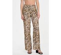 GUESS Enora Straight Pant Cheetah Skin Print Taille: M | Pantalons de costume Outlet | Femme