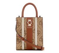 GUESS Erenia Mini Tote, Sac à bandoulière Femmes, Logo Latte, Taille Unique