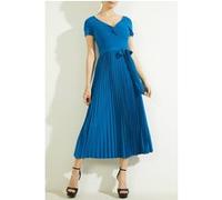 GUESS Es Ss Erynn Dress Grecian Blue Taille: XS | Robes midi Outlet | Femme | Bleu