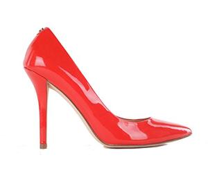 GUESS Escarpins à talons hauts pour femme Rouge (rouge, EU_Footwear_Size_System, Adulte, Numeric, Narrow, Numeric_38), rouge, 38 EU Étroit