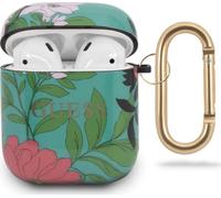 Guess Étui Apple GUACA2TPUBKFL01 Housse AirPods vert/vert N.1 Flower Collection