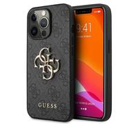 GUESS Étui Arrière Compatible Apple iPhone 13 Pro TPU Avec Logo