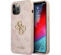 Guess, étui de protection pour iPhone 12/12 Pro modèle 4G, rose