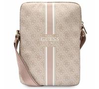 GUESS Étui GUTB10P4RPSP 10" rose 4G à rayures pour tablette, Rose