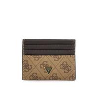 GUESS Étui 'MILANO CARD HOLDER' beige / marron, Taille One Size