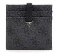 Guess Étui Pour Carte De Crédit Anthracite Noir Pour Femme - Laurel Slg Tab Card Case Coal Logo 288223