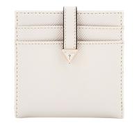 GUESS Laurel SLG Tab Card Case Bone