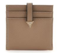 GUESS Étui pour carte de crédit taupe pour femme - Laurel SLG Tab Card Case Dark Taupe 284418