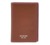 GUESS Étui pour carte de crédit marron en cuir pour femme - Card Holder Cognac 277662