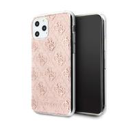 Guess Étui pour iPhone 11 Pro Pink 4G Glitter