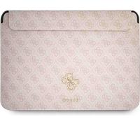 Guess, Étui pour ordinateur portable Saffiano 13'' avec motif 4G & logo en métal, rose